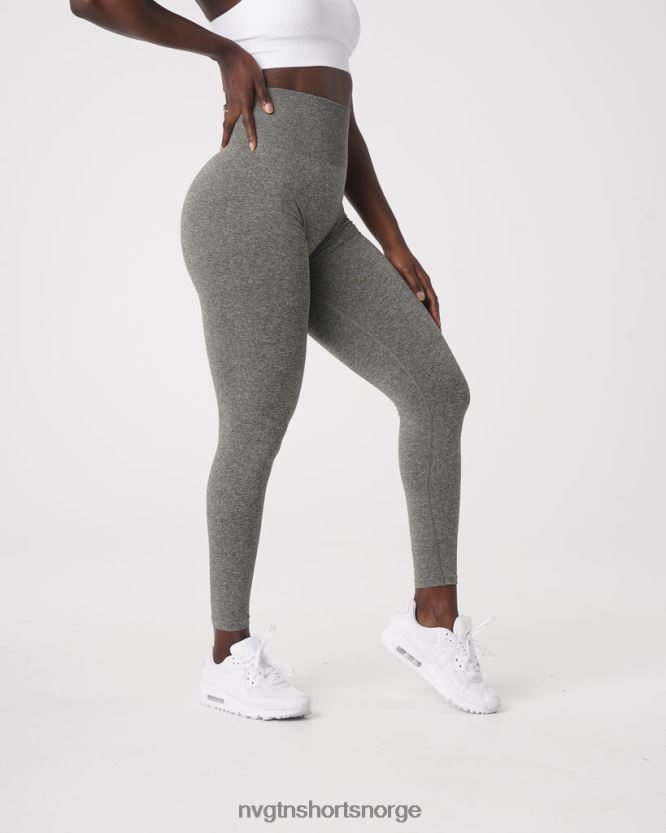 064HD6561 kakigrønn Fitness NVGTN kvinner crunch sømløse leggings