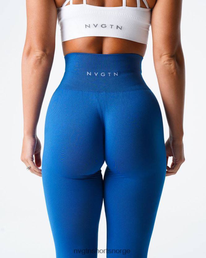 064HD6571 midnatt blå Fitness NVGTN kvinner solide sømløse leggings