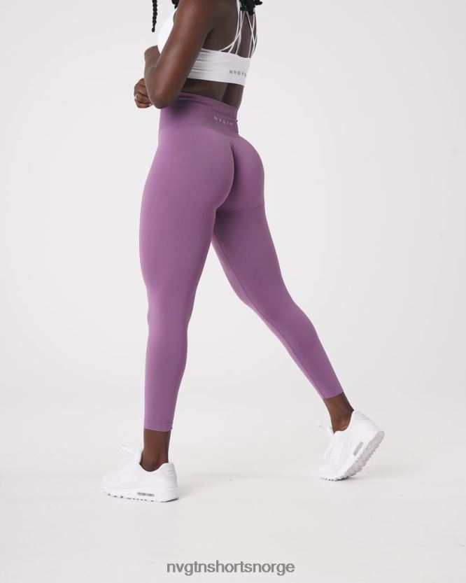 064HD6577 orkide Fitness NVGTN kvinner solide sømløse leggings