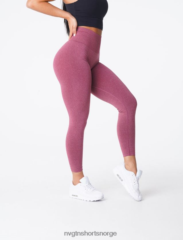 064HD6580 rødbrun Fitness NVGTN kvinner nv sømløse leggings