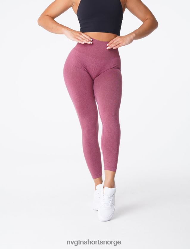 064HD6580 rødbrun Fitness NVGTN kvinner nv sømløse leggings