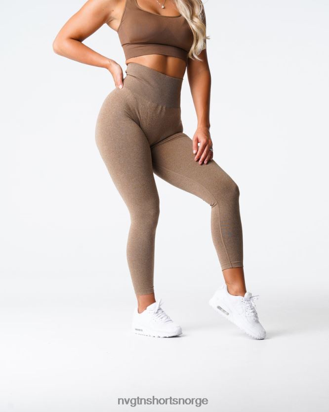 064HD6582 mokka Fitness NVGTN kvinner nv sømløse leggings