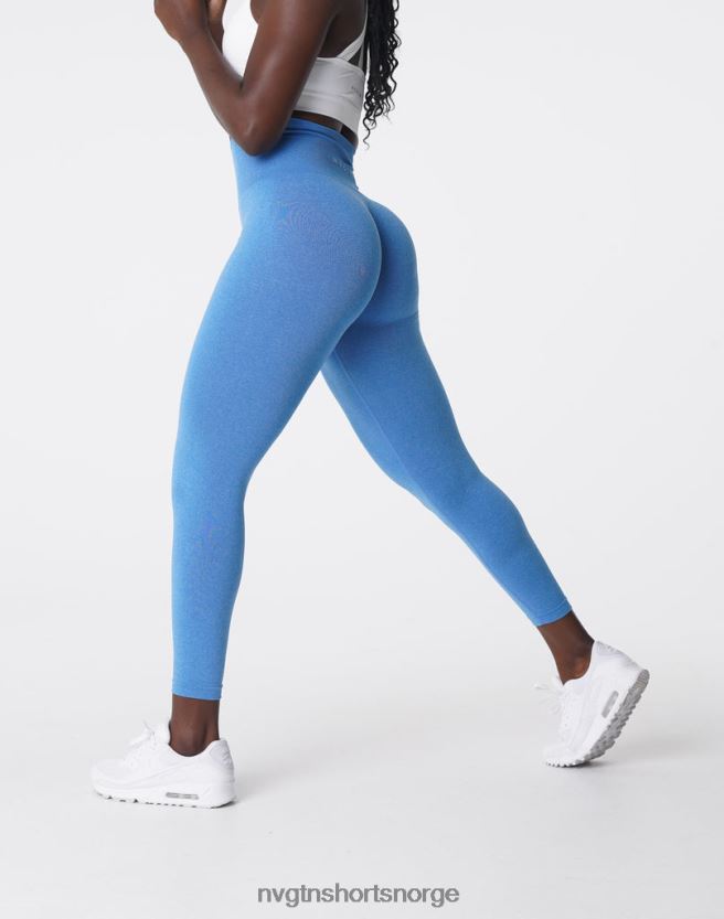 064HD6584 havblått Fitness NVGTN kvinner nv sømløse leggings