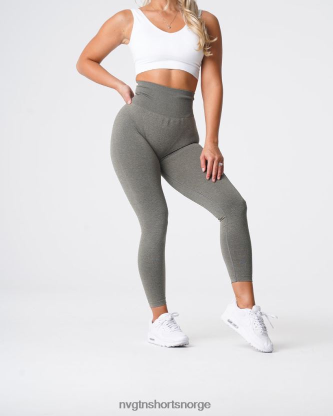 064HD6588 kakigrønn Fitness NVGTN kvinner nv sømløse leggings