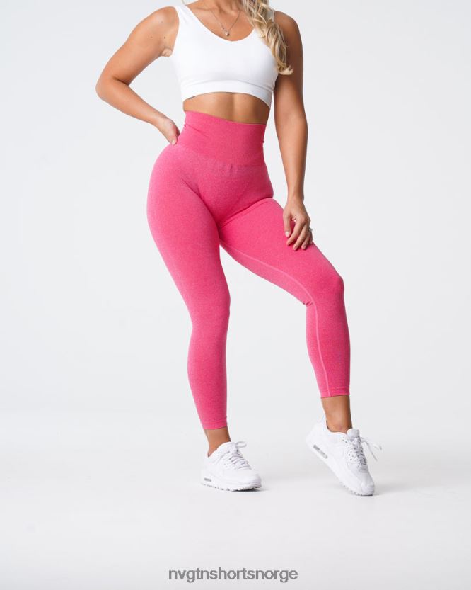 064HD6590 varm rosa Fitness NVGTN kvinner nv sømløse leggings