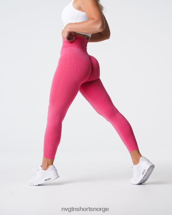 064HD6590 varm rosa Fitness NVGTN kvinner nv sømløse leggings