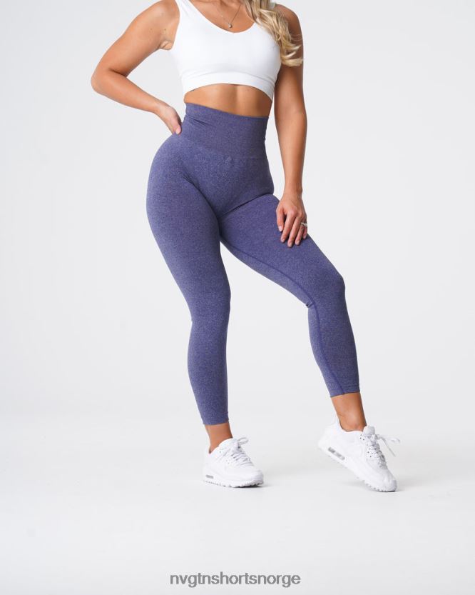 064HD6605 indigo Fitness NVGTN kvinner nv sømløse leggings