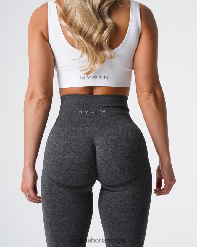 064HD6610 svartflekkete Fitness NVGTN kvinner kurvede sømløse leggings