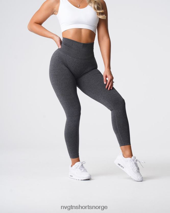 064HD6610 svartflekkete Fitness NVGTN kvinner kurvede sømløse leggings