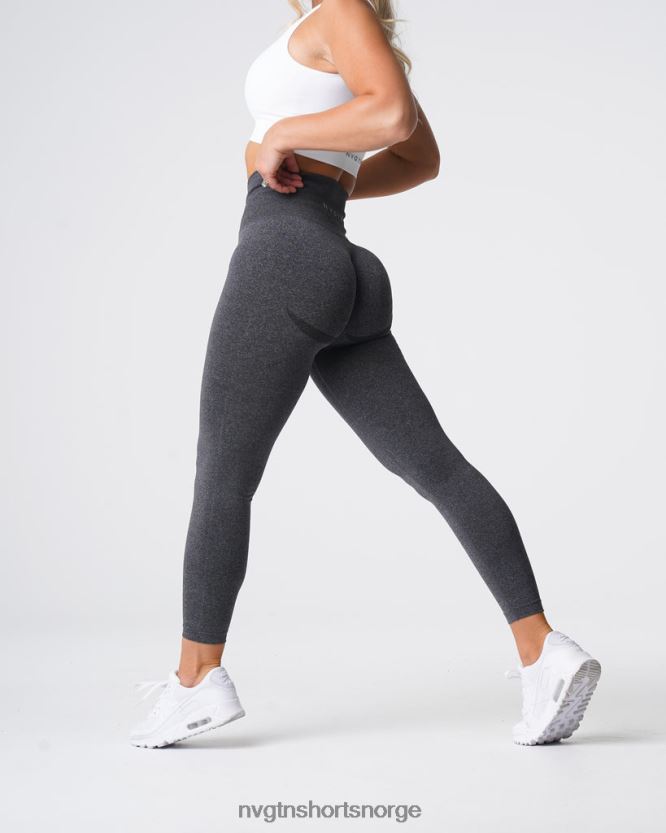 064HD6610 svartflekkete Fitness NVGTN kvinner kurvede sømløse leggings