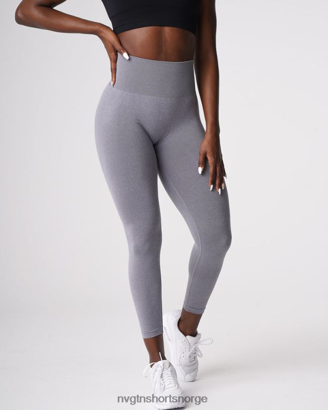 064HD6611 grå Fitness NVGTN kvinner kurvede sømløse leggings