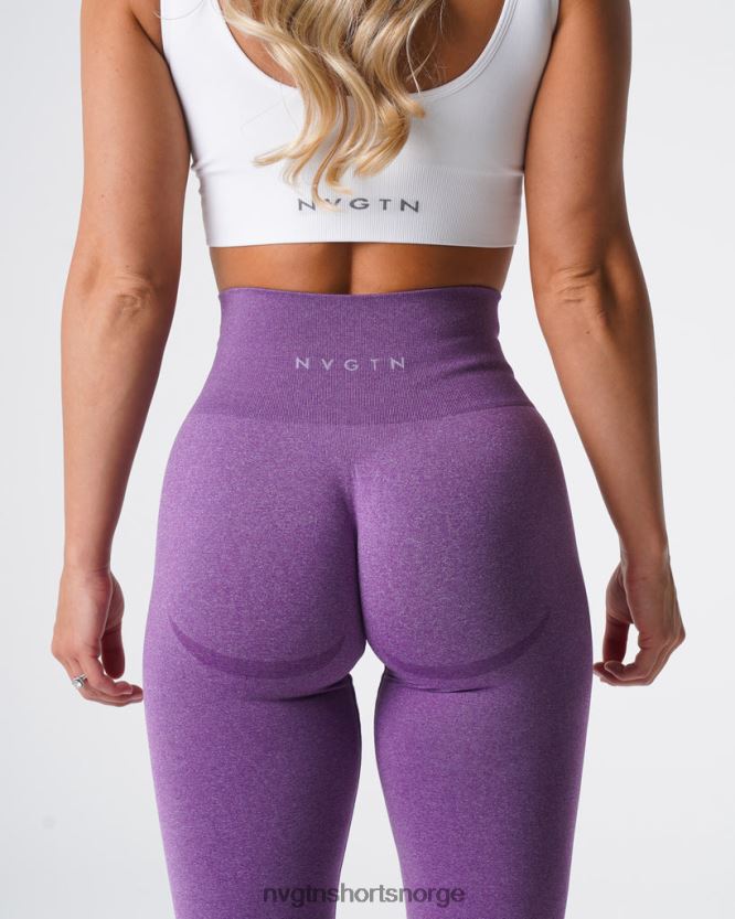 064HD6616 fiolett Fitness NVGTN kvinner kurvede sømløse leggings