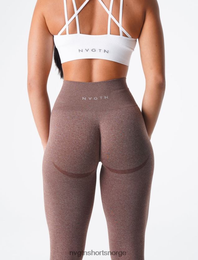 064HD6623 kakao Fitness NVGTN kvinner kurvede sømløse leggings