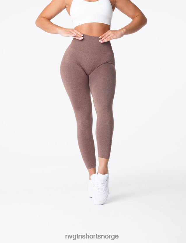 064HD6623 kakao Fitness NVGTN kvinner kurvede sømløse leggings