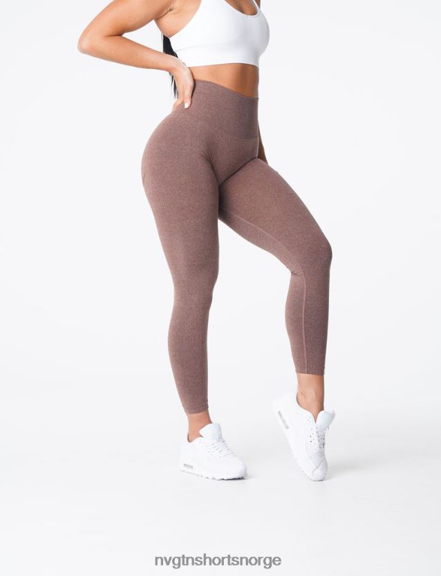064HD6623 kakao Fitness NVGTN kvinner kurvede sømløse leggings