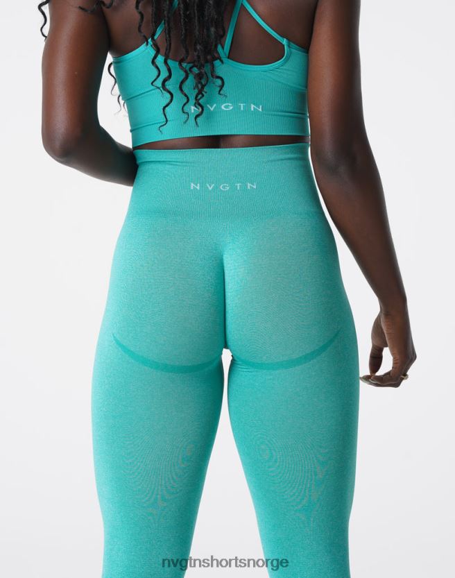 064HD6625 turkis Fitness NVGTN kvinner kurvede sømløse leggings