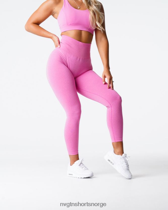 064HD6627 tyggegummi rosa Fitness NVGTN kvinner kurvede sømløse leggings