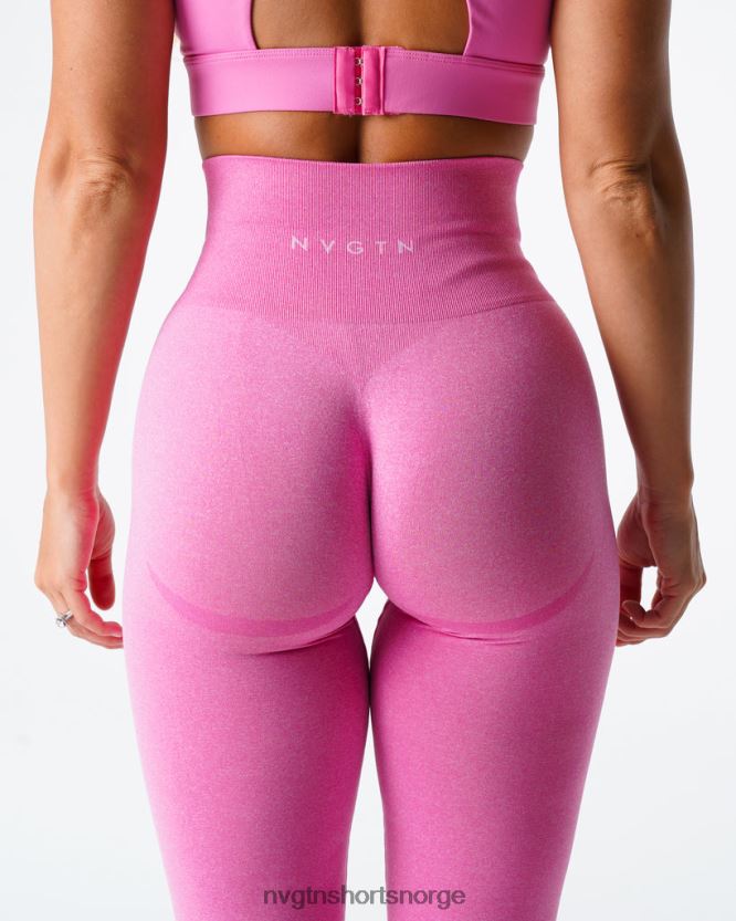 064HD6627 tyggegummi rosa Fitness NVGTN kvinner kurvede sømløse leggings