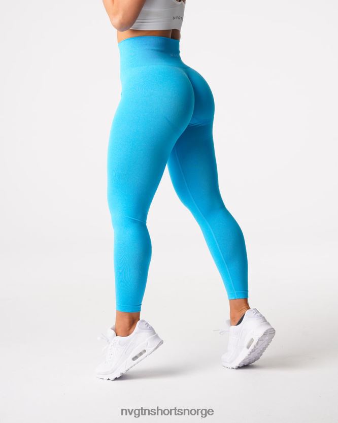 064HD6637 aqua Fitness NVGTN kvinner kurvede sømløse leggings