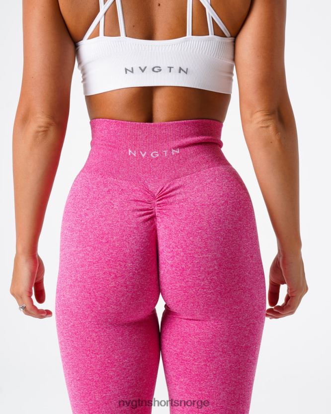 064HD6644 fuchsia Fitness NVGTN kvinner crunch sømløse leggings