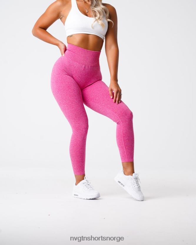 064HD6644 fuchsia Fitness NVGTN kvinner crunch sømløse leggings