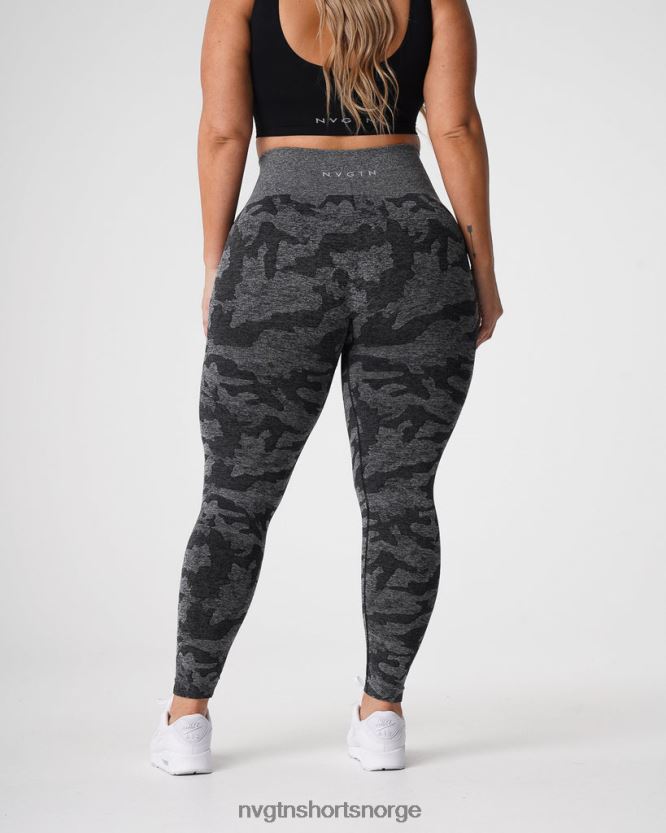064HD6656 svart Fitness NVGTN kvinner camo sømløse leggings