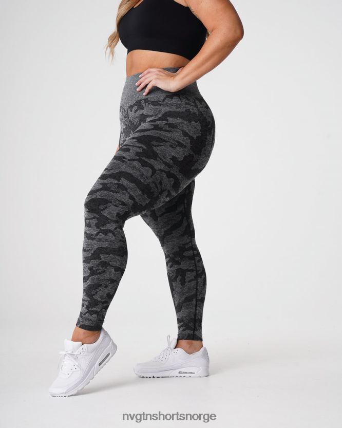 064HD6656 svart Fitness NVGTN kvinner camo sømløse leggings