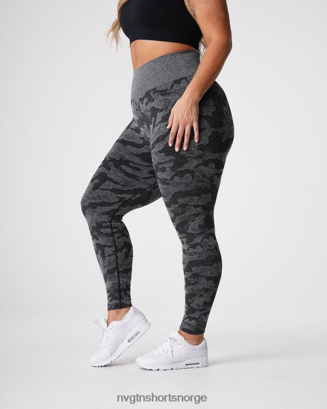 064HD6656 svart Fitness NVGTN kvinner camo sømløse leggings