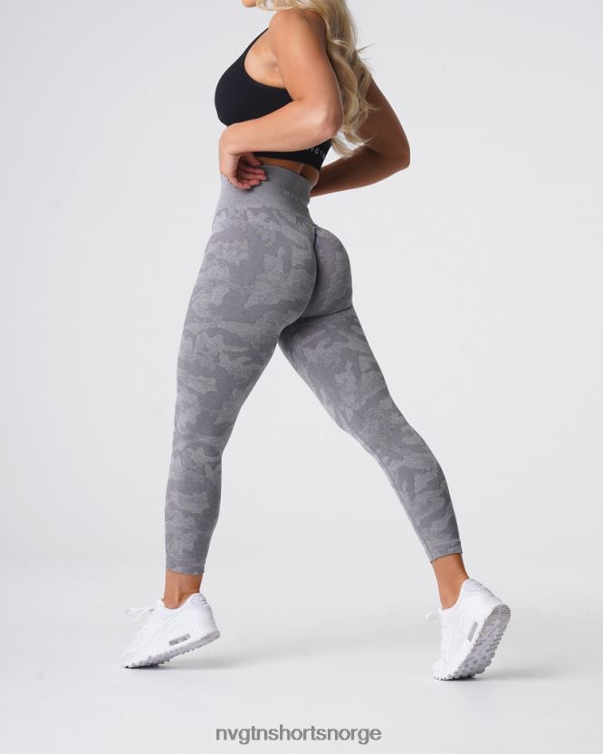 064HD6657 grå Fitness NVGTN kvinner camo sømløse leggings