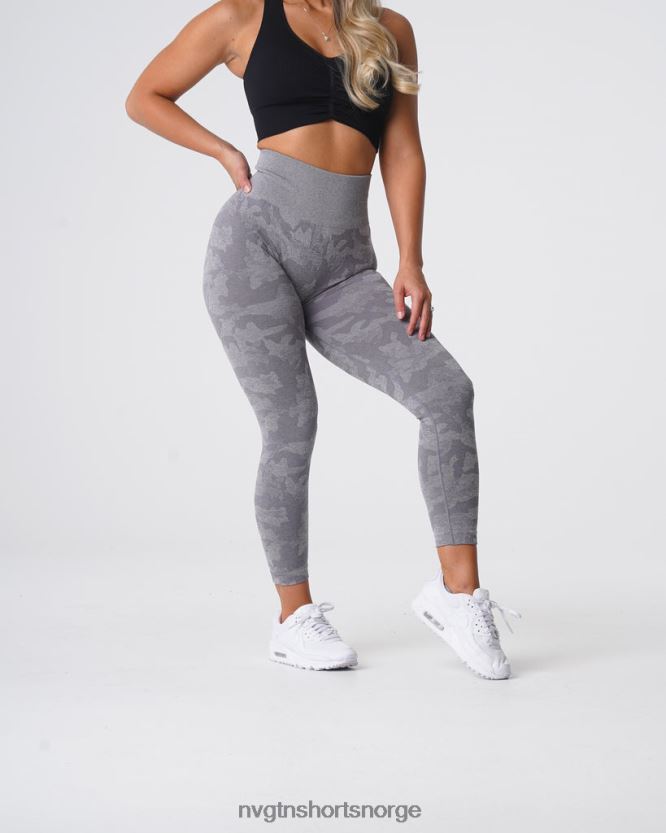 064HD6657 grå Fitness NVGTN kvinner camo sømløse leggings