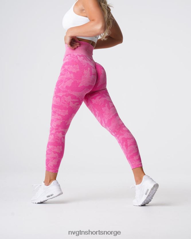 064HD6659 tyggegummi rosa Fitness NVGTN kvinner camo sømløse leggings