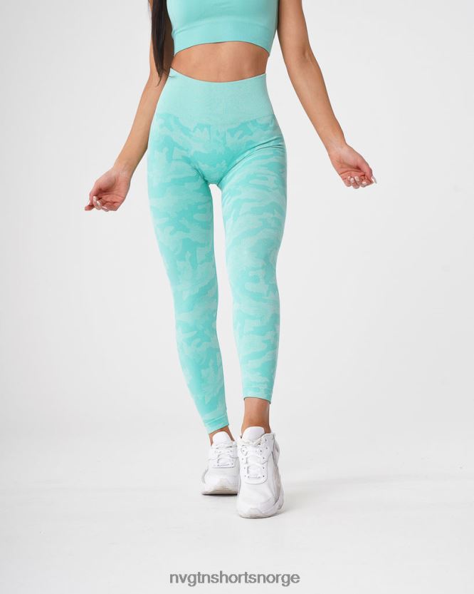 064HD6668 mynte Fitness NVGTN kvinner camo sømløse leggings