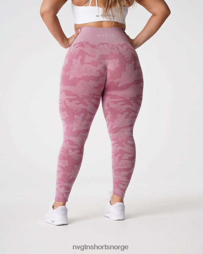 064HD6670 pastell rosa Fitness NVGTN kvinner camo sømløse leggings