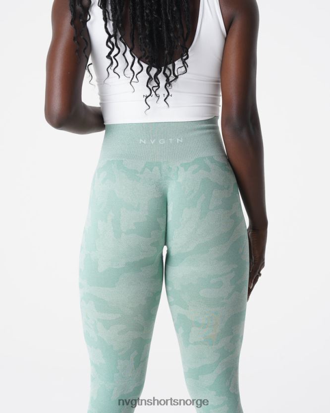 064HD6672 salvie grønn Fitness NVGTN kvinner camo sømløse leggings