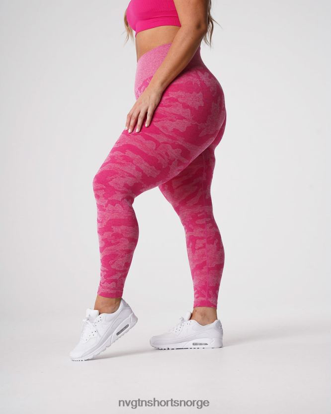 064HD6673 fuchsia Fitness NVGTN kvinner camo sømløse leggings