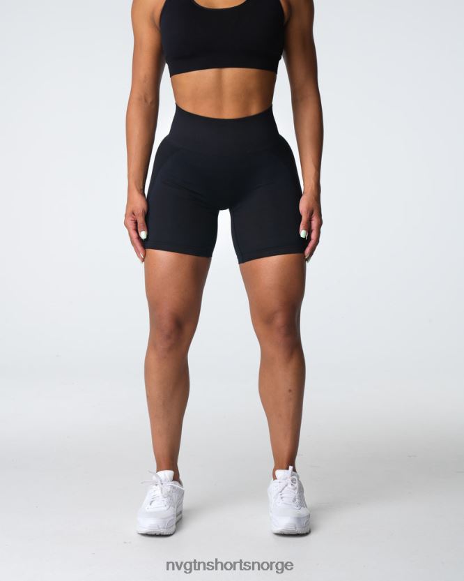 064HD6316 svart Fitness NVGTN kvinner contour 2.0 sømløs shorts