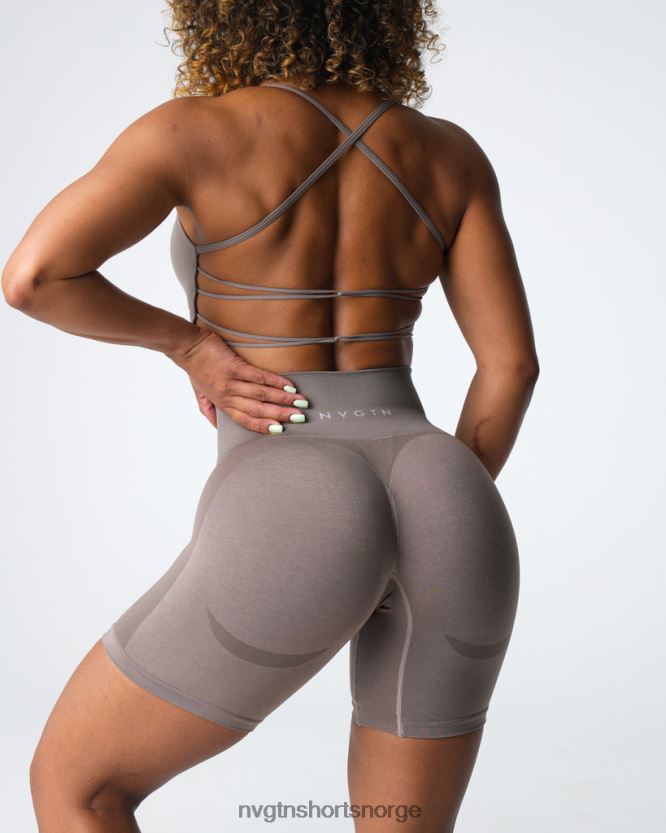 064HD6320 taupe Fitness NVGTN kvinner contour 2.0 sømløs shorts