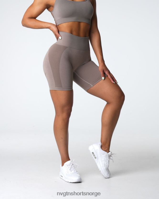 064HD6320 taupe Fitness NVGTN kvinner contour 2.0 sømløs shorts