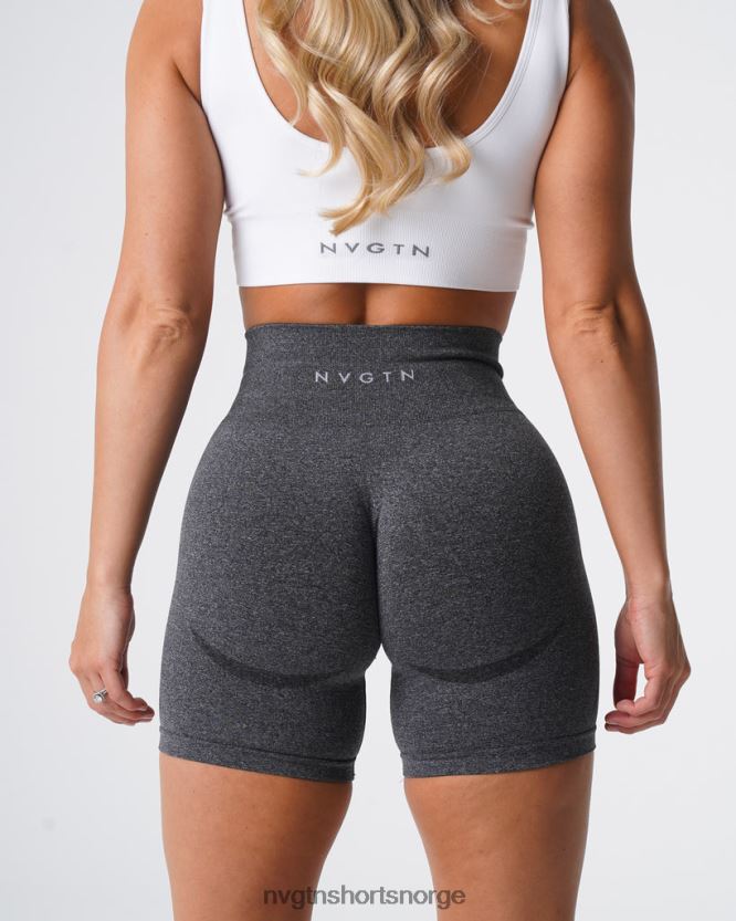064HD6321 svartflekkete Fitness NVGTN kvinner kontur sømløse shorts