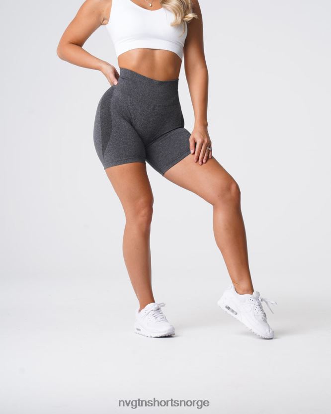 064HD6321 svartflekkete Fitness NVGTN kvinner kontur sømløse shorts