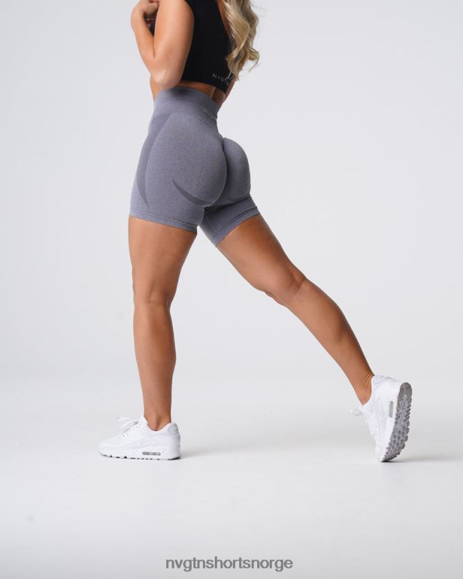 064HD6322 grå Fitness NVGTN kvinner kontur sømløse shorts