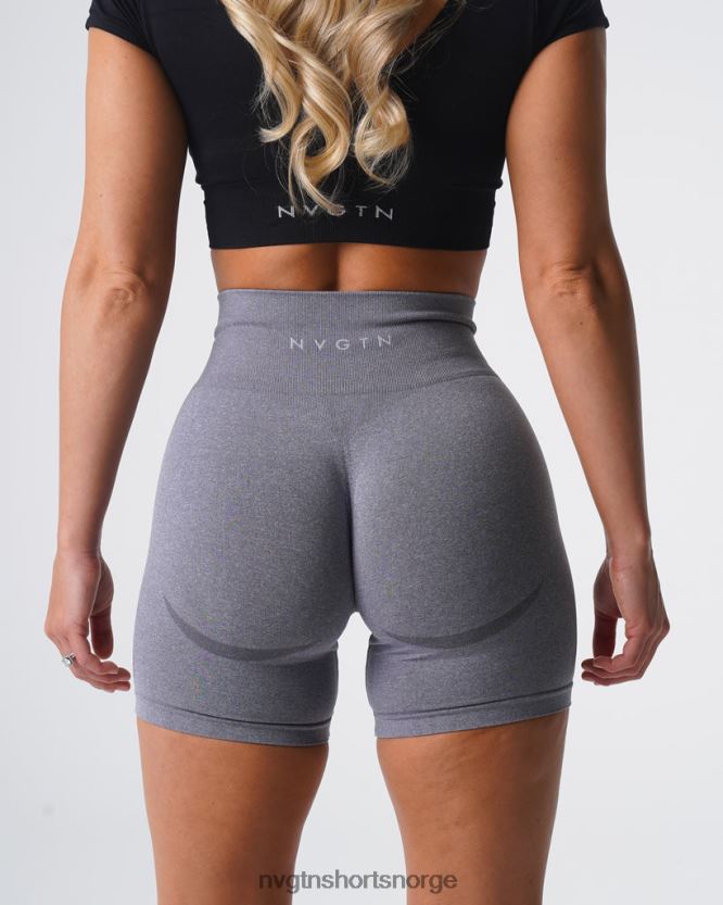 064HD6322 grå Fitness NVGTN kvinner kontur sømløse shorts