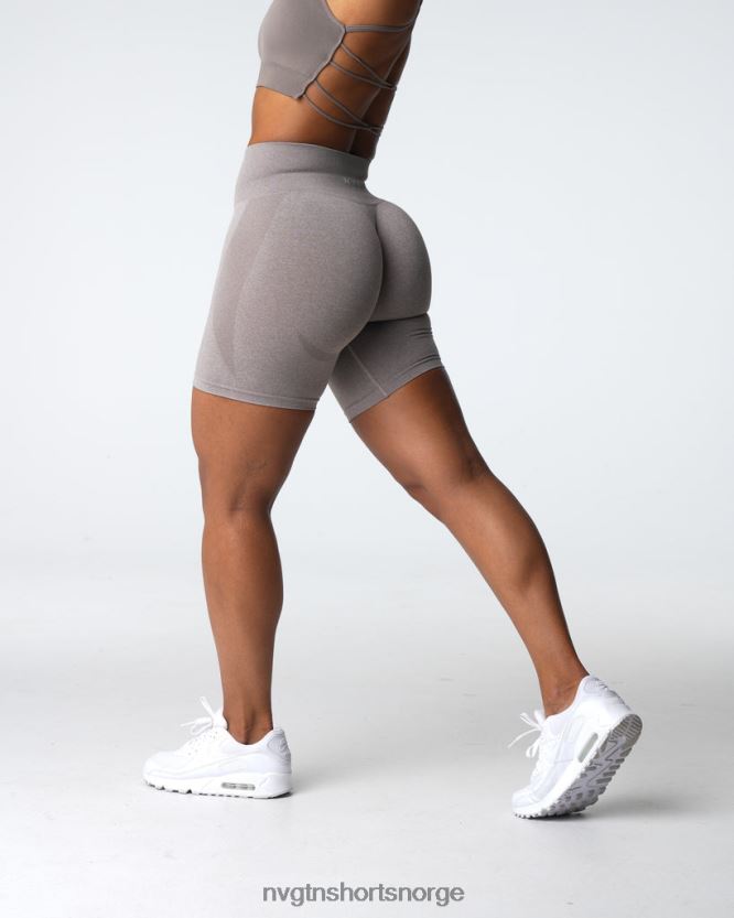 064HD6324 taupe Fitness NVGTN kvinner kontur sømløse shorts