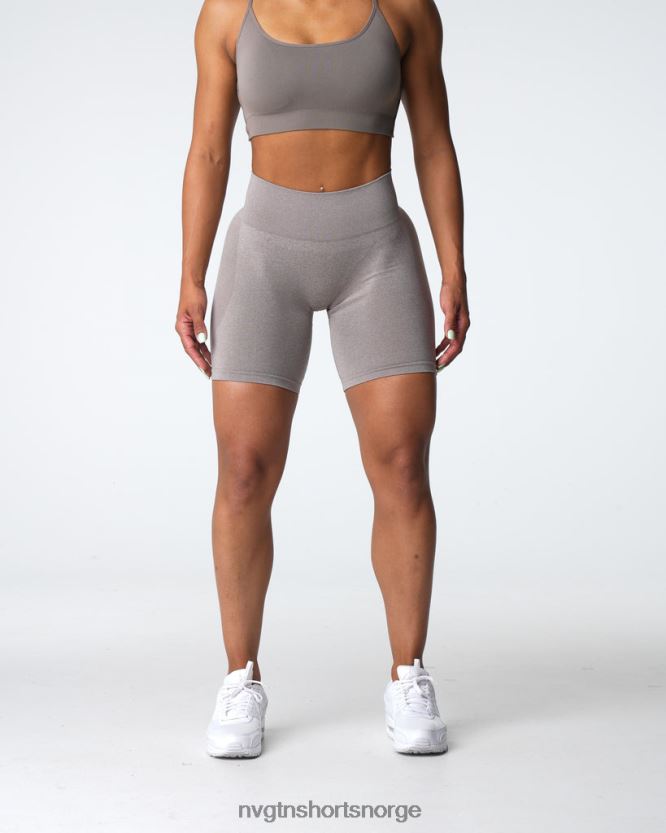 064HD6324 taupe Fitness NVGTN kvinner kontur sømløse shorts
