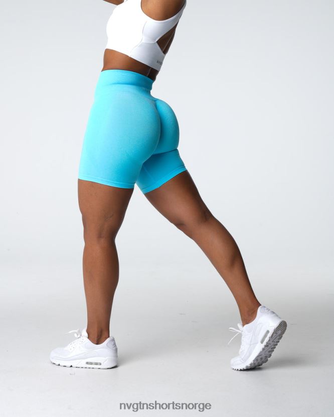064HD6326 aqua Fitness NVGTN kvinner kontur sømløse shorts