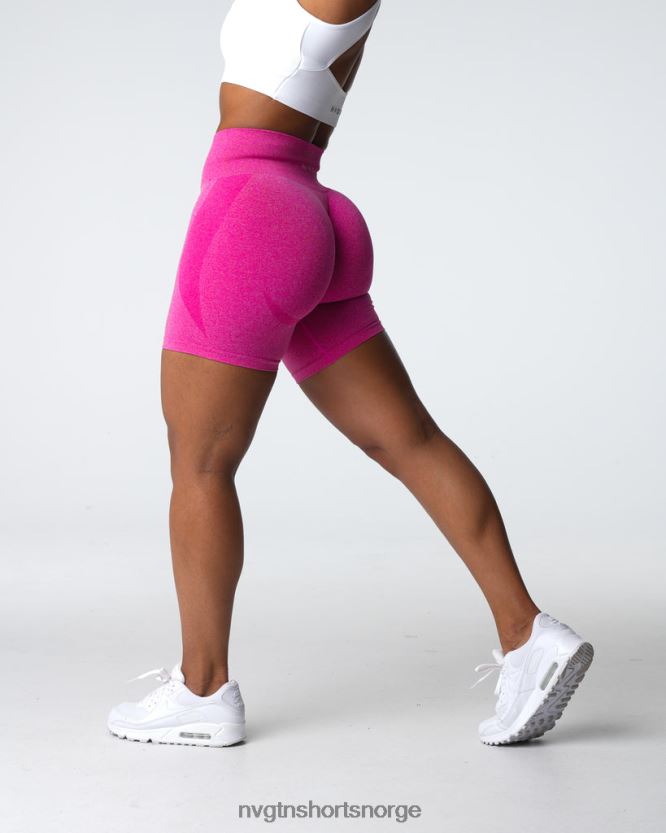 064HD6327 fuchsia Fitness NVGTN kvinner kontur sømløse shorts