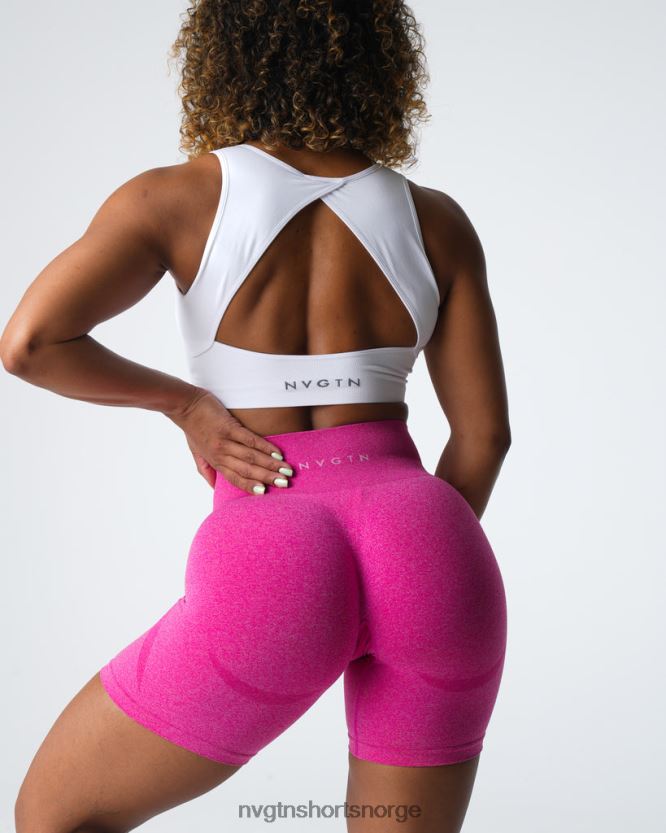 064HD6327 fuchsia Fitness NVGTN kvinner kontur sømløse shorts
