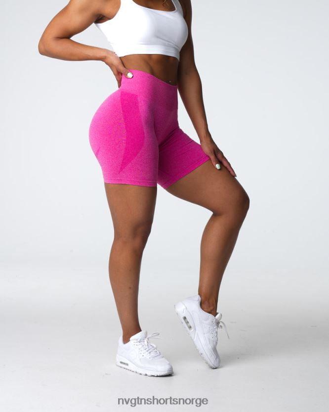 064HD6327 fuchsia Fitness NVGTN kvinner kontur sømløse shorts