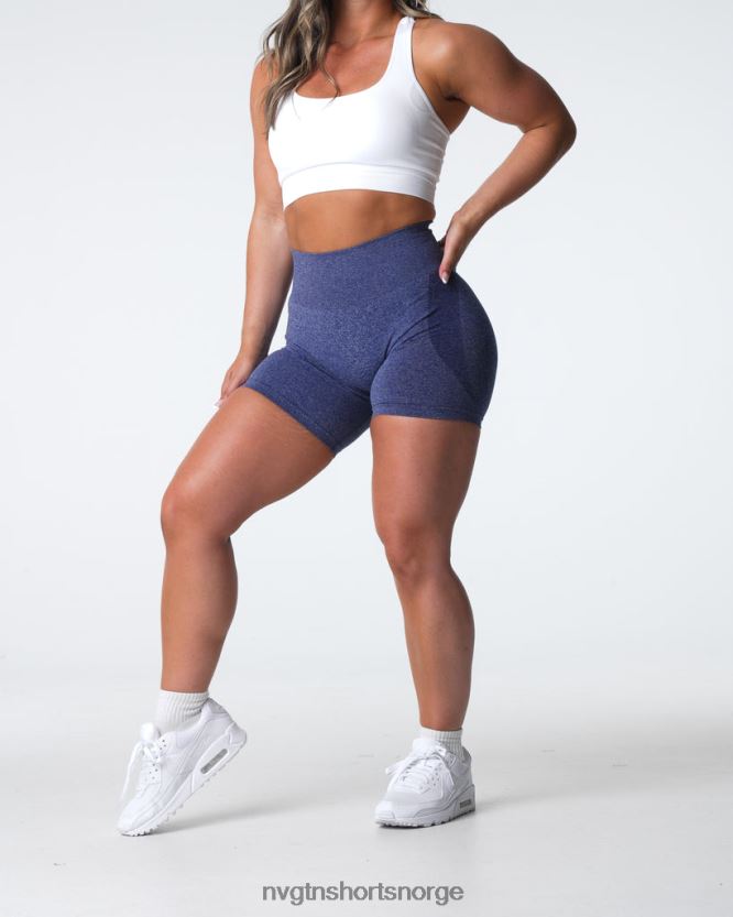 064HD6329 indigo Fitness NVGTN kvinner kontur sømløse shorts