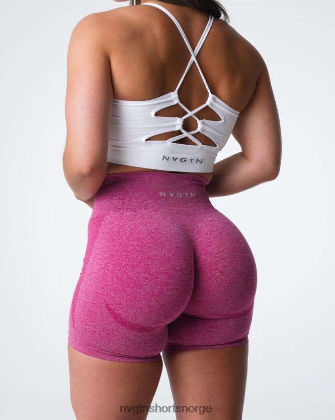 064HD6331 Høyrød Fitness NVGTN kvinner kontur sømløse shorts